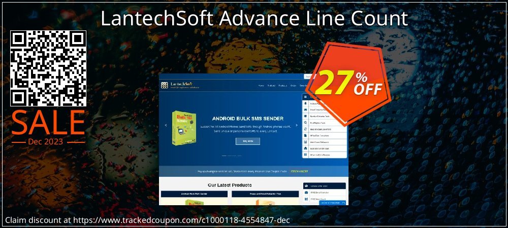 LantechSoft Advance Line Count coupon on April Fools' Day offering sales