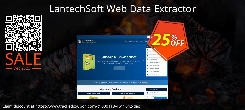 LantechSoft Web Data Extractor coupon on April Fools' Day offering discount