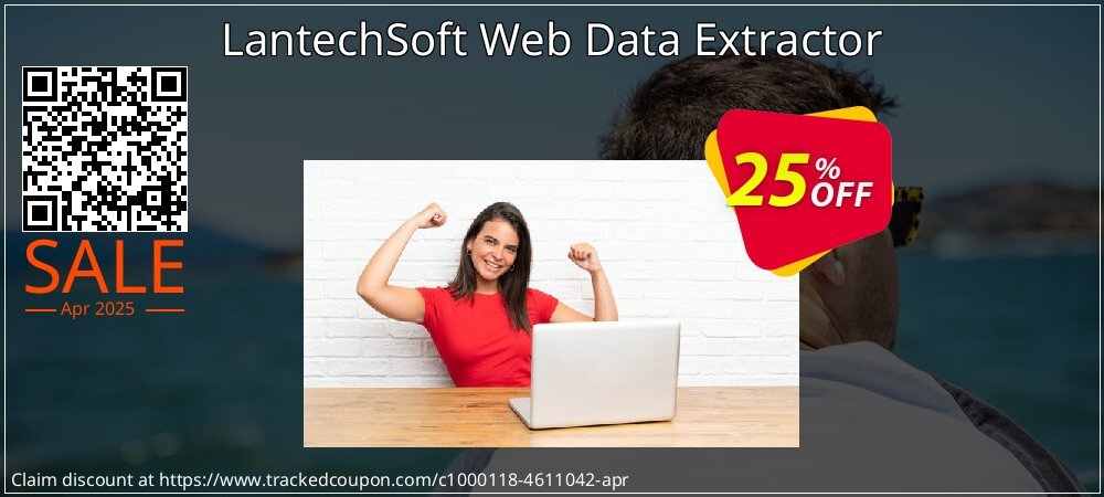 LantechSoft Web Data Extractor coupon on April Fools' Day offering discount