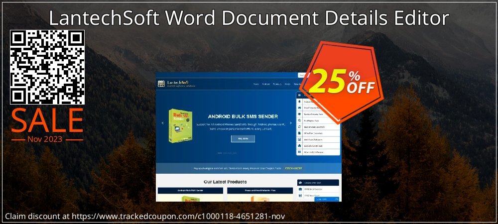 LantechSoft Word Document Details Editor coupon on World Party Day offering discount