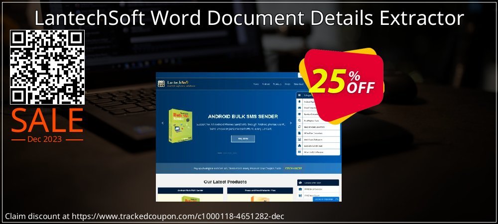 LantechSoft Word Document Details Extractor coupon on April Fools' Day offering sales