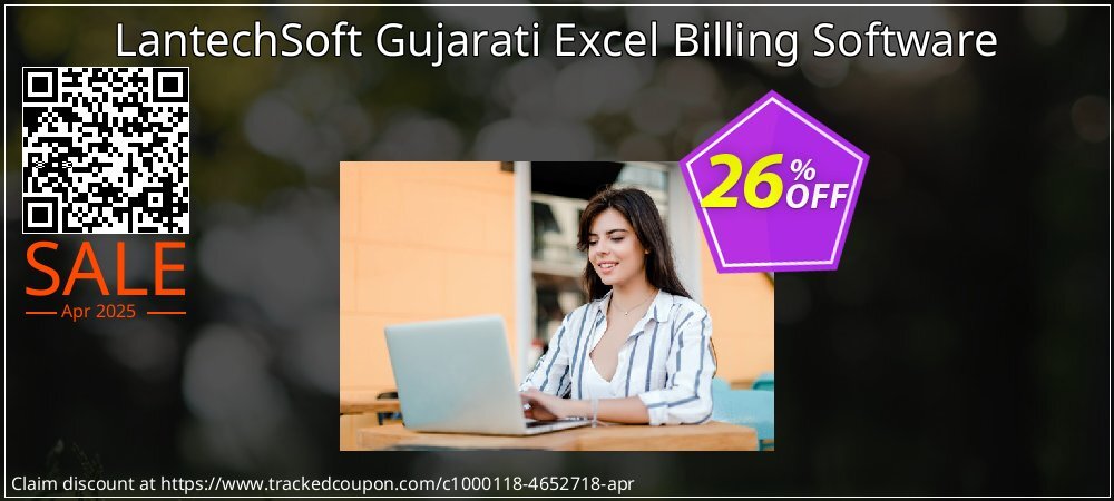 LantechSoft Gujarati Excel Billing Software coupon on Constitution Memorial Day offer