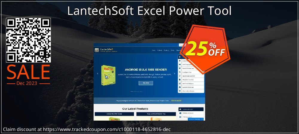 LantechSoft Excel Power Tool coupon on World Party Day sales