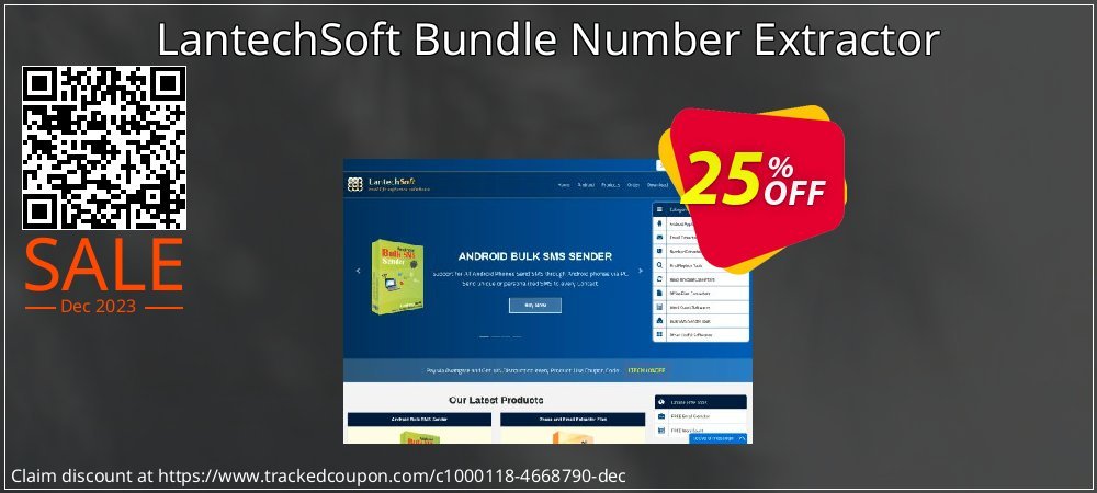 LantechSoft Bundle Number Extractor coupon on National Walking Day promotions