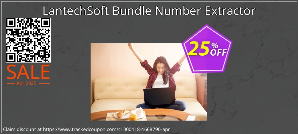 LantechSoft Bundle Number Extractor coupon on National Walking Day promotions