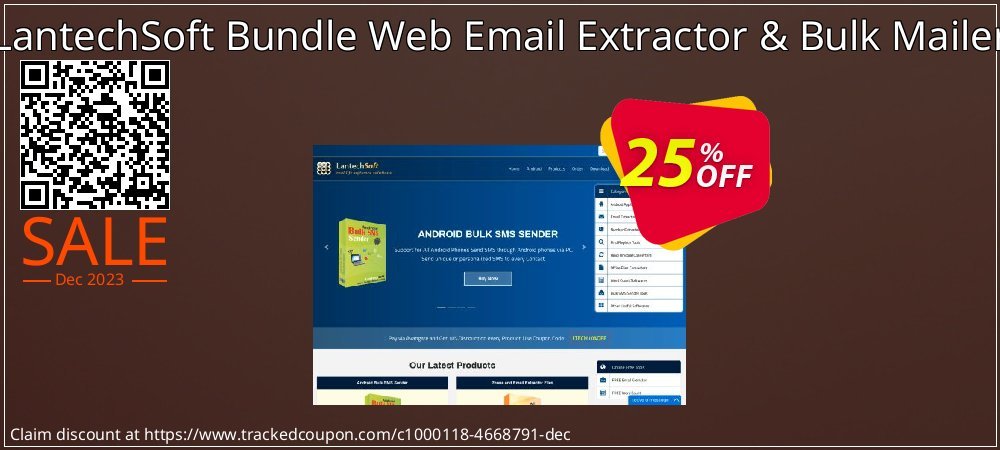 LantechSoft Bundle Web Email Extractor & Bulk Mailer coupon on Palm Sunday promotions