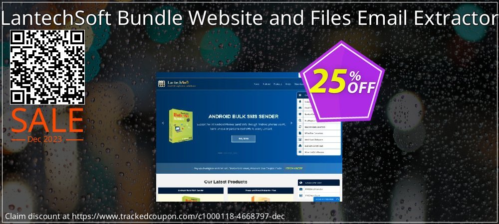LantechSoft Bundle Website and Files Email Extractor coupon on April Fools' Day super sale