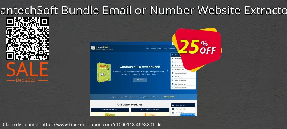 LantechSoft Bundle Email or Number Website Extractor coupon on World Party Day deals