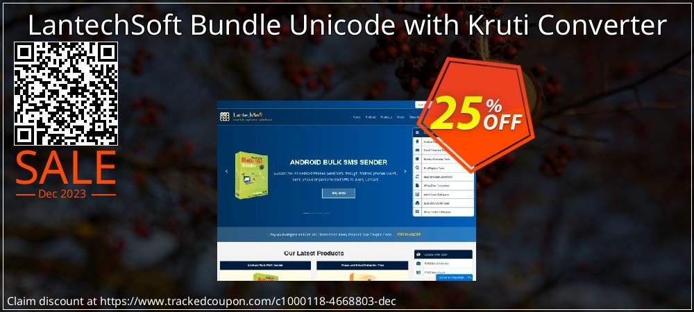 LantechSoft Bundle Unicode with Kruti Converter coupon on Virtual Vacation Day offer