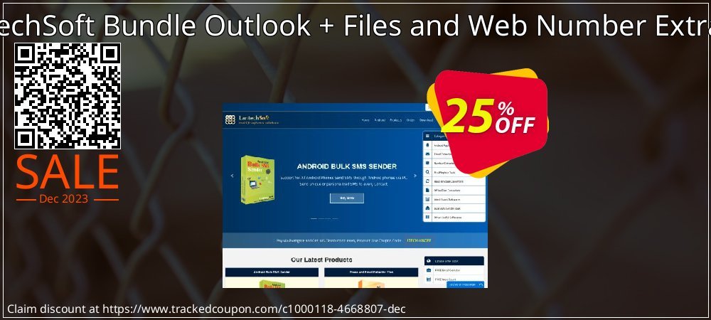 LantechSoft Bundle Outlook + Files and Web Number Extractor coupon on April Fools' Day discounts
