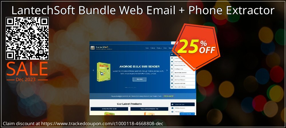 LantechSoft Bundle Web Email + Phone Extractor coupon on Easter Day promotions