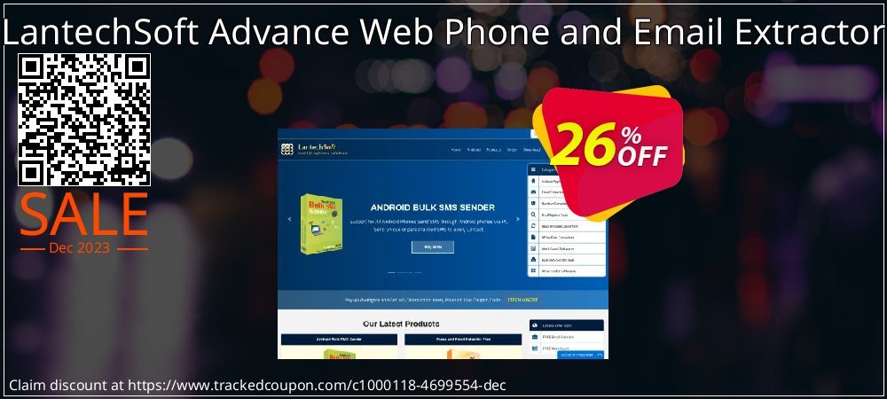 LantechSoft Advance Web Phone and Email Extractor coupon on World Password Day offer