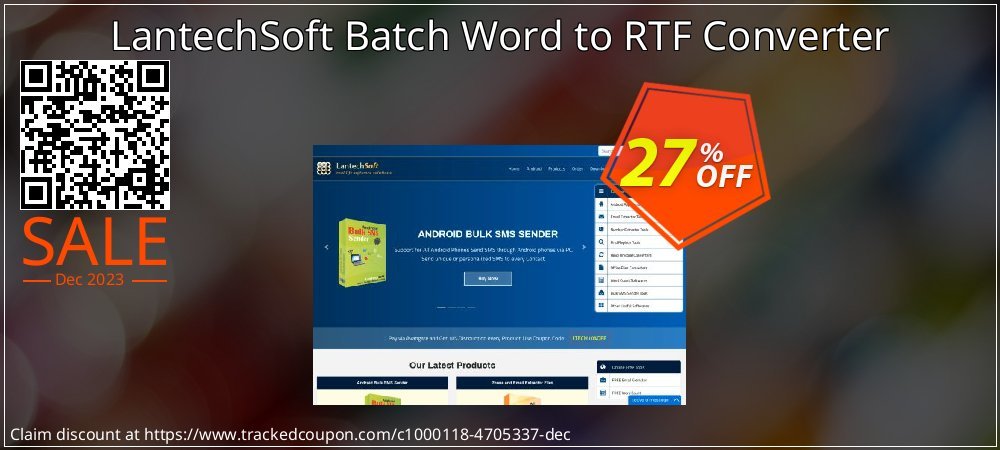LantechSoft Batch Word to RTF Converter coupon on Working Day discounts