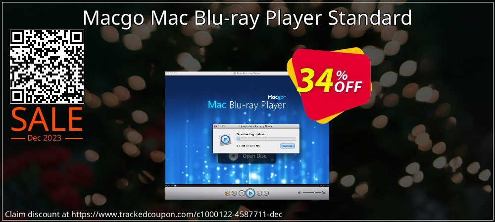 Macgo Mac Blu-ray Player Standard coupon on World Party Day offering sales