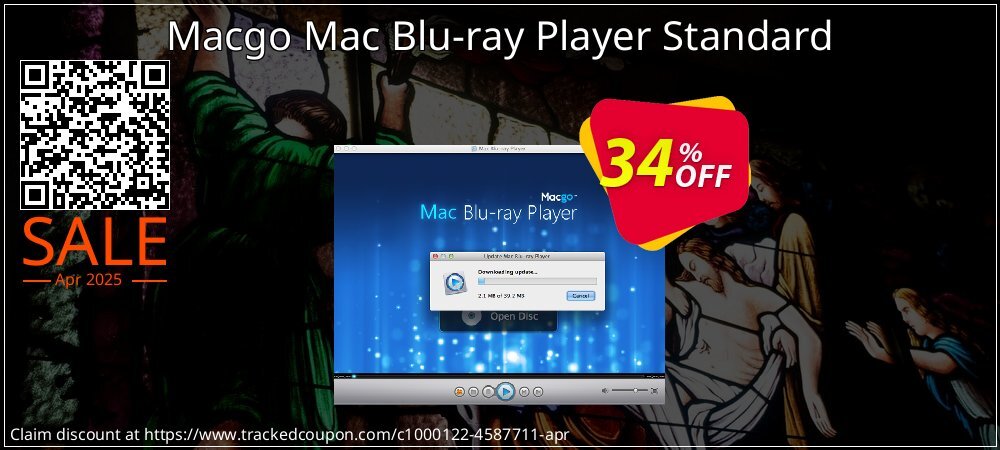 Macgo Mac Blu-ray Player Standard coupon on World Party Day offering sales