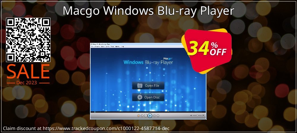 Macgo Windows Blu-ray Player coupon on National Smile Day sales