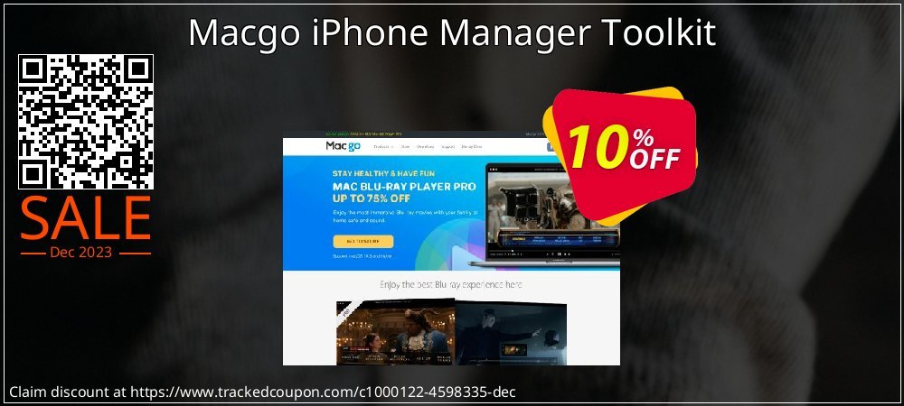 Macgo iPhone Manager Toolkit coupon on National Walking Day sales