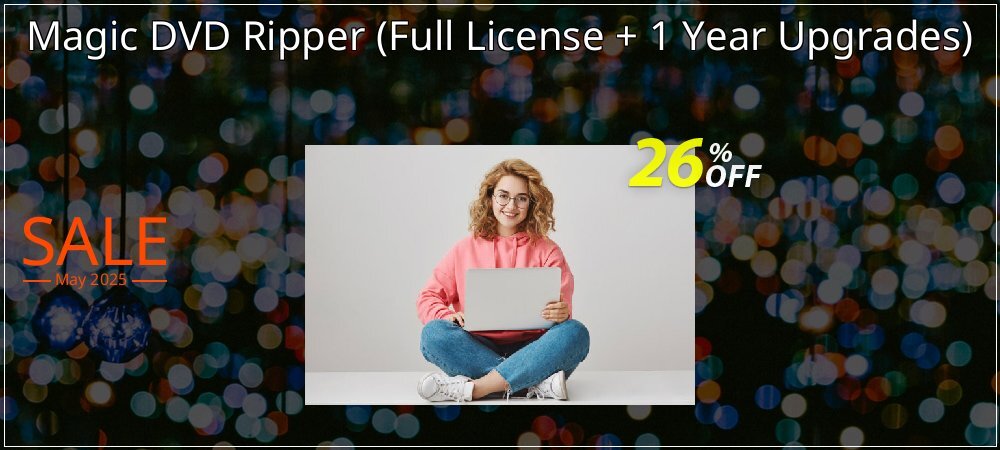 Magic DVD Ripper - Full License + 1 Year Upgrades  coupon on National Smile Day discounts