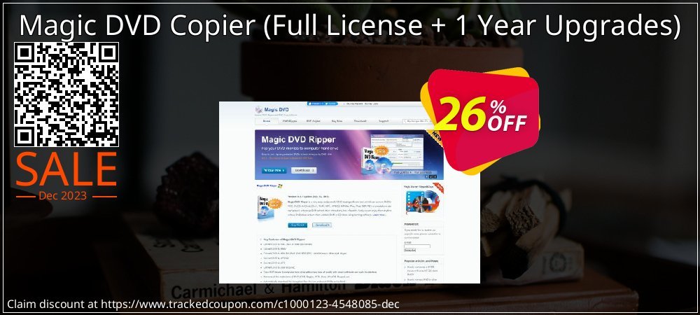 Magic DVD Copier - Full License + 1 Year Upgrades  coupon on National Walking Day discounts