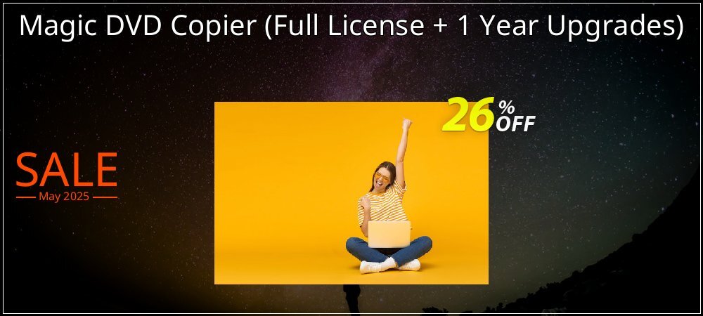 Magic DVD Copier - Full License + 1 Year Upgrades  coupon on Mother's Day promotions