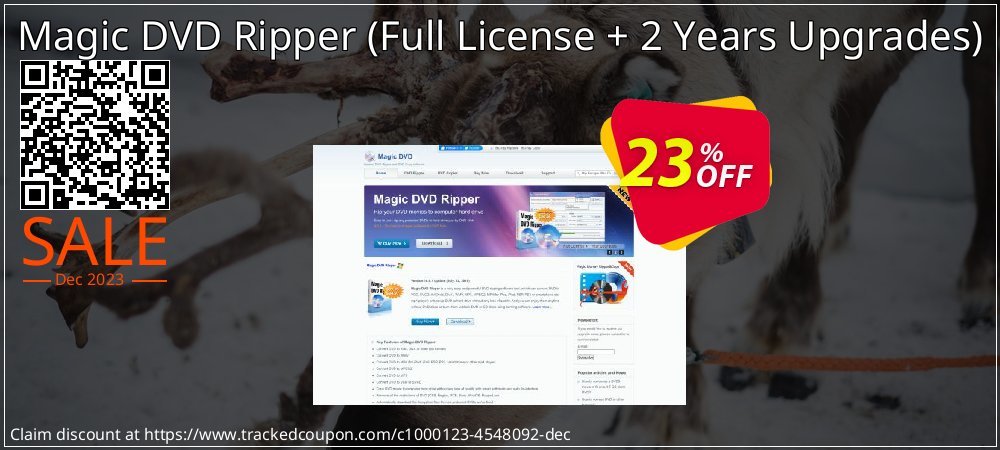 Magic DVD Ripper - Full License + 2 Years Upgrades  coupon on April Fools' Day offering sales