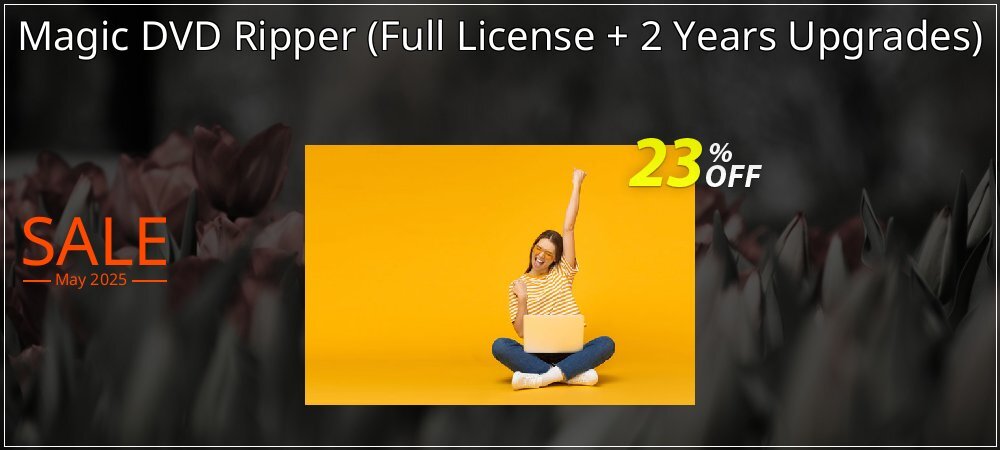 Magic DVD Ripper - Full License + 2 Years Upgrades  coupon on April Fools' Day offering sales