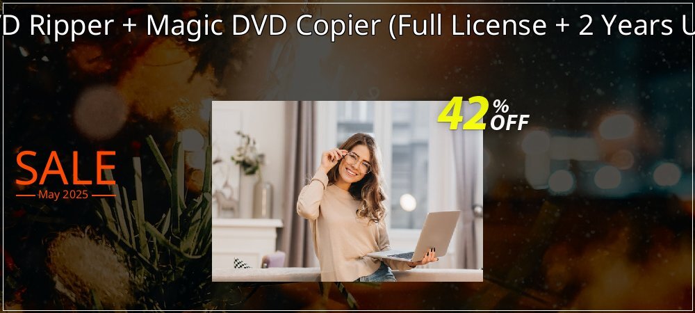 Magic DVD Ripper + Magic DVD Copier - Full License + 2 Years Upgrades  coupon on April Fools' Day super sale