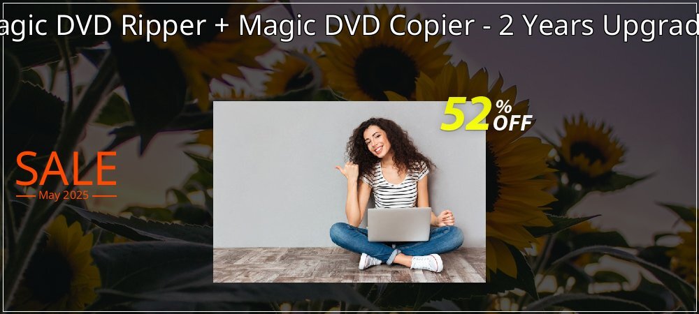 Magic DVD Ripper + Magic DVD Copier - 2 Years Upgrades coupon on National Pizza Party Day promotions