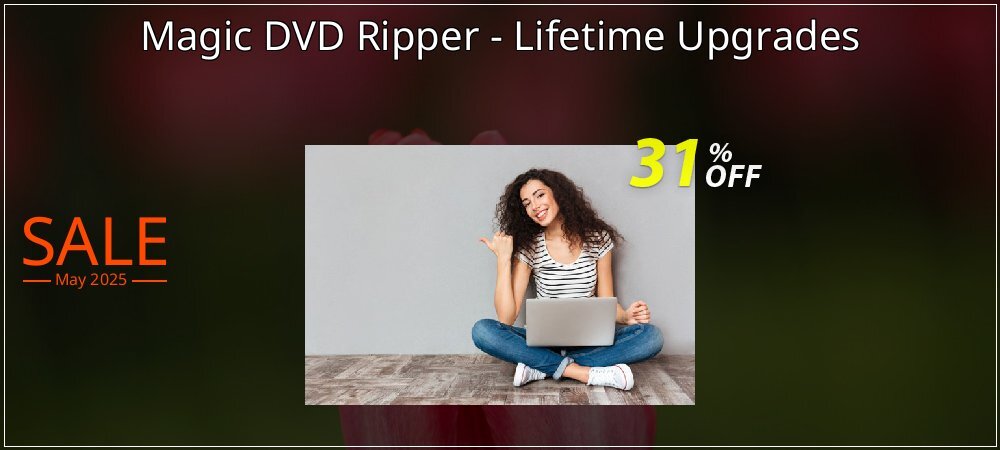 Magic DVD Ripper - Lifetime Upgrades coupon on National Smile Day sales