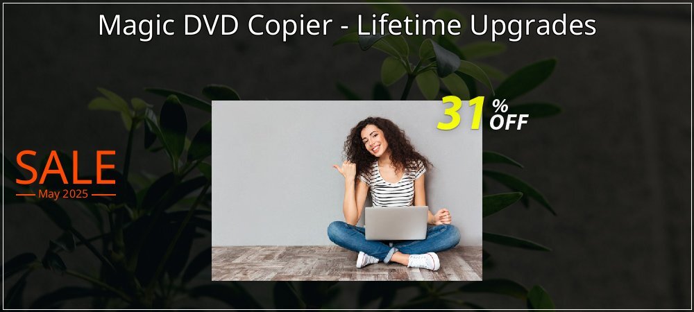 Magic DVD Copier - Lifetime Upgrades coupon on Mother's Day deals