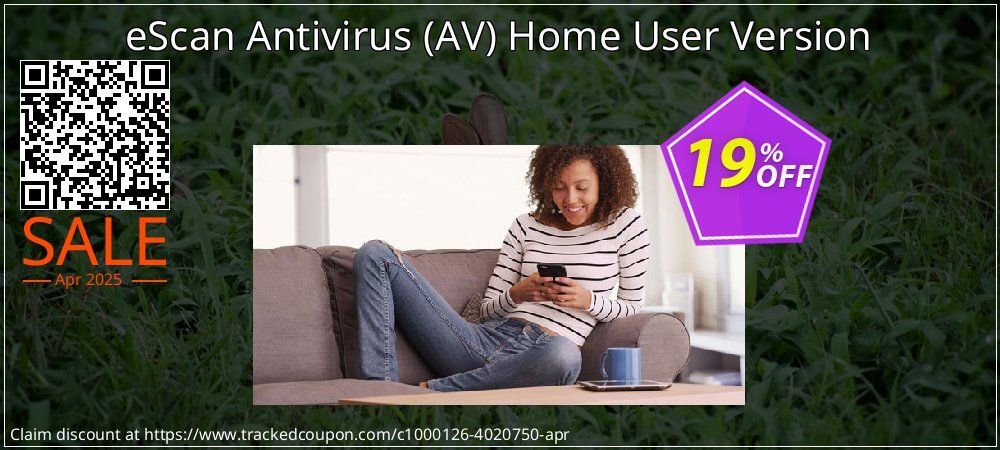 eScan Antivirus - AV Home User Version coupon on National Walking Day discount