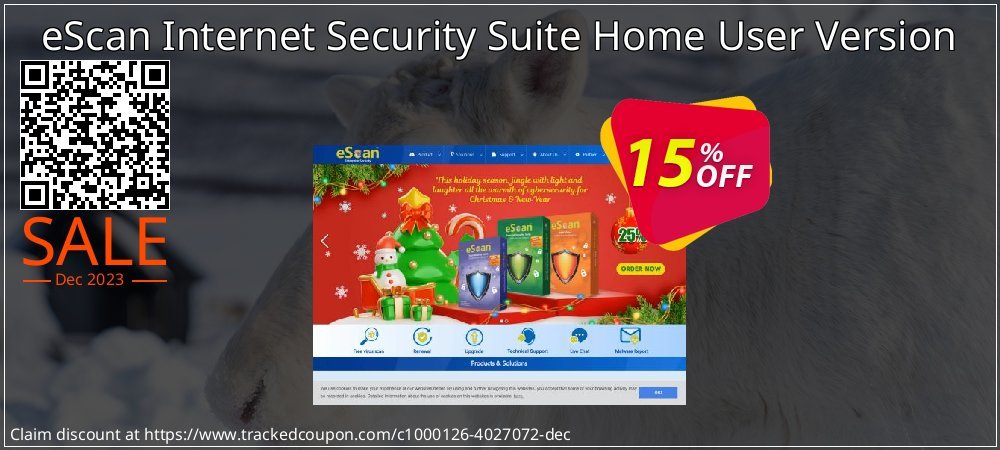 eScan Internet Security Suite Home User Version coupon on April Fools' Day discounts