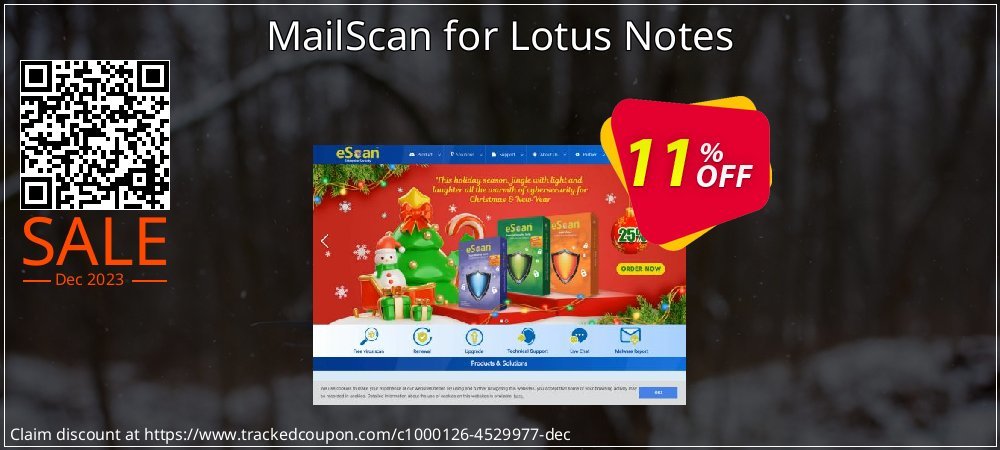 MailScan for Lotus Notes coupon on Working Day offer