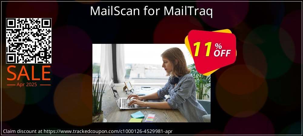 MailScan for MailTraq coupon on World Party Day offering sales