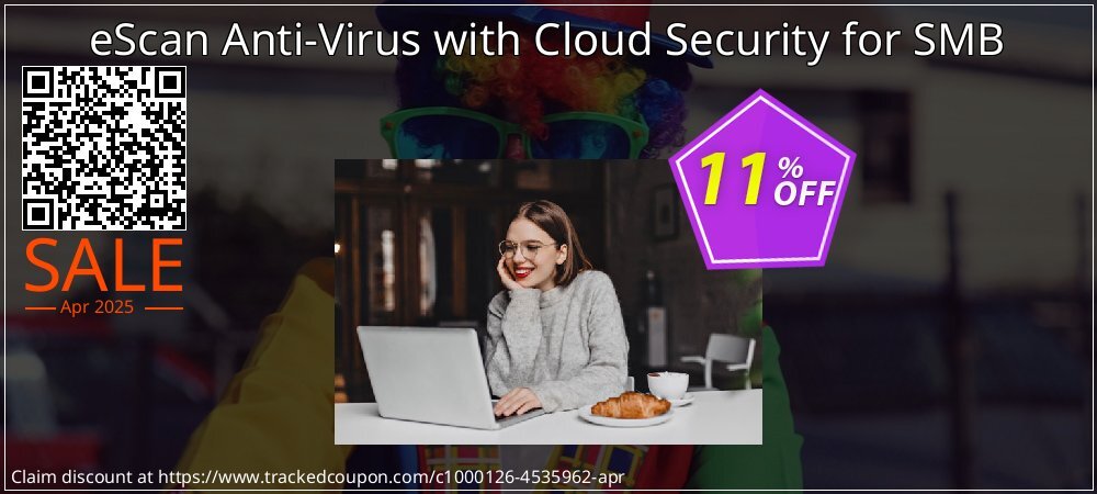 eScan Anti-Virus with Cloud Security for SMB coupon on April Fools' Day deals