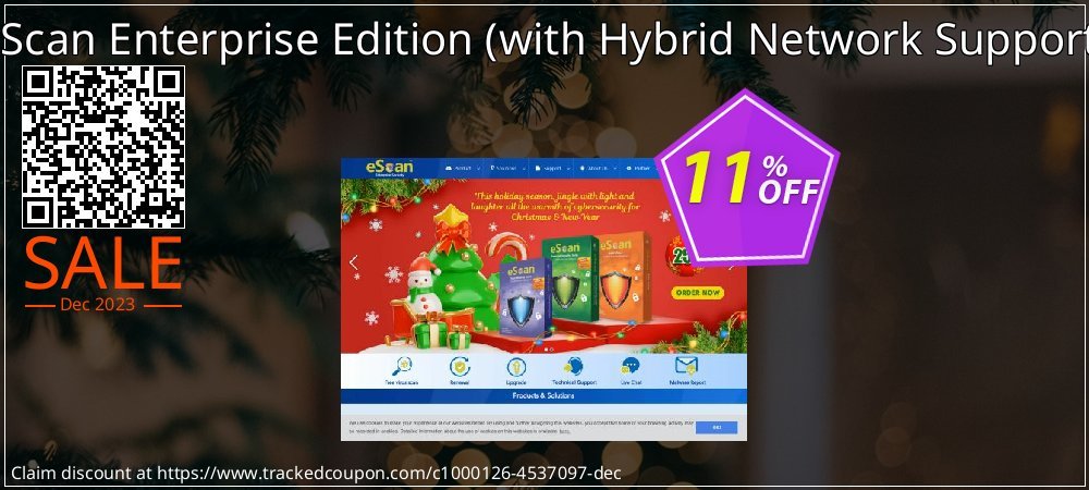 eScan Enterprise Edition - with Hybrid Network Support  coupon on April Fools' Day offer