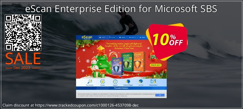 eScan Enterprise Edition for Microsoft SBS coupon on Virtual Vacation Day offer