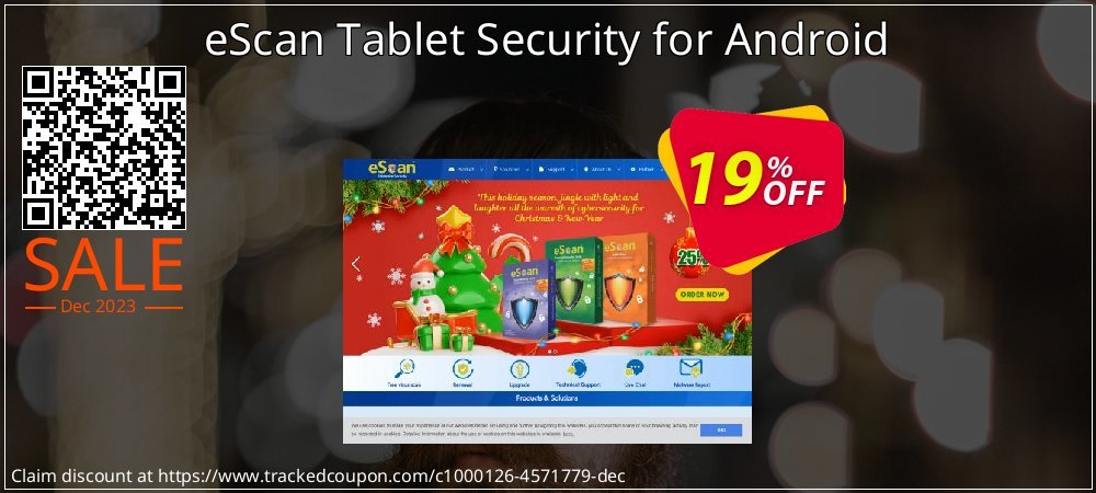 eScan Tablet Security for Android coupon on Tell a Lie Day discounts