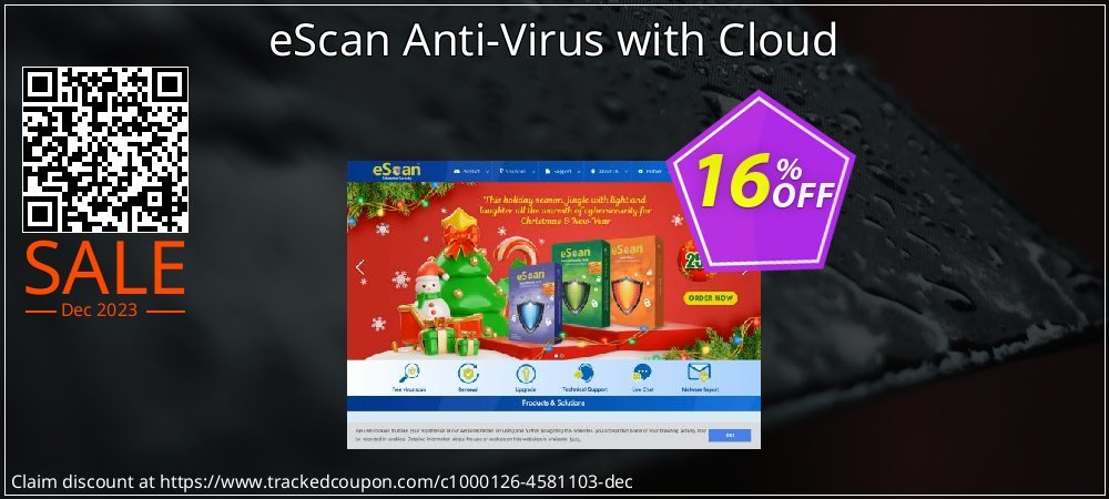 eScan Anti-Virus with Cloud coupon on Easter Day discounts