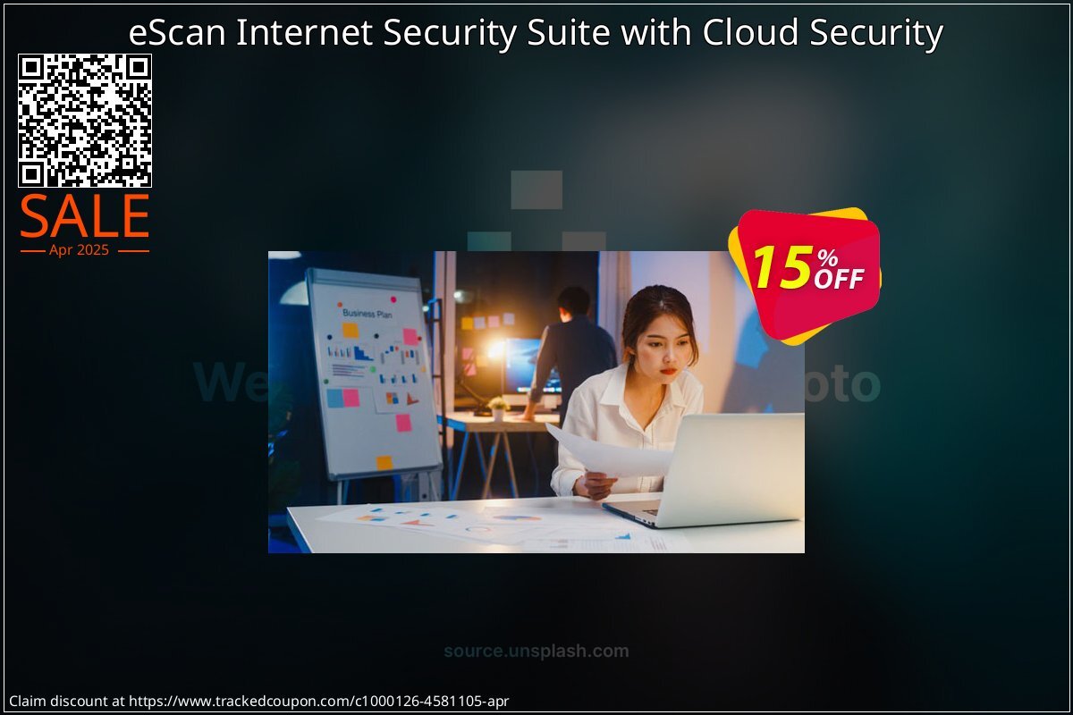 eScan Internet Security Suite with Cloud Security coupon on National Walking Day sales