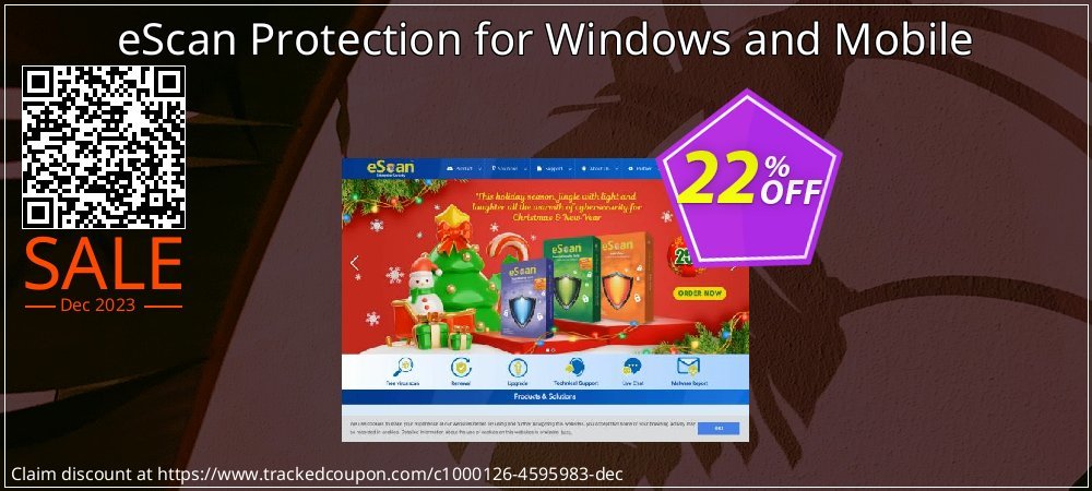 eScan Protection for Windows and Mobile coupon on Easter Day deals