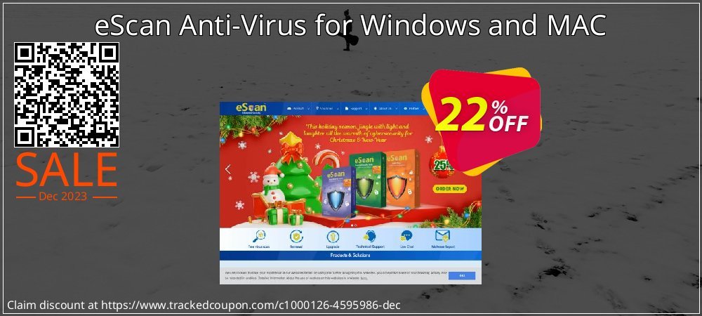 eScan Anti-Virus for Windows and MAC coupon on World Party Day offering discount