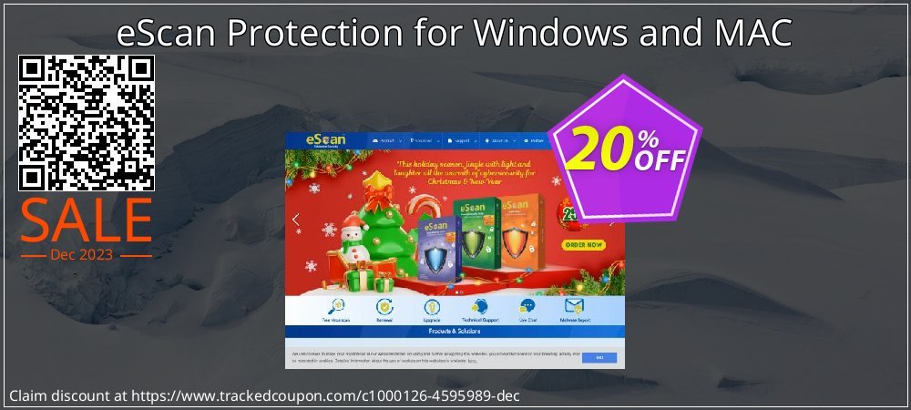 eScan Protection for Windows and MAC coupon on April Fools' Day super sale