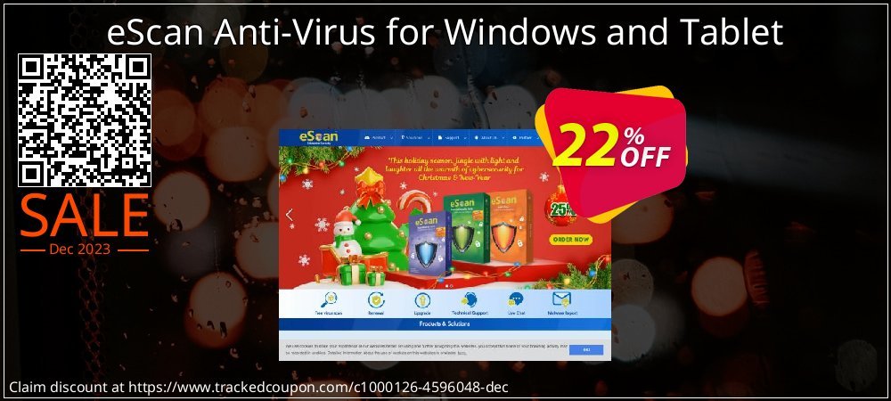 eScan Anti-Virus for Windows and Tablet coupon on Easter Day discount