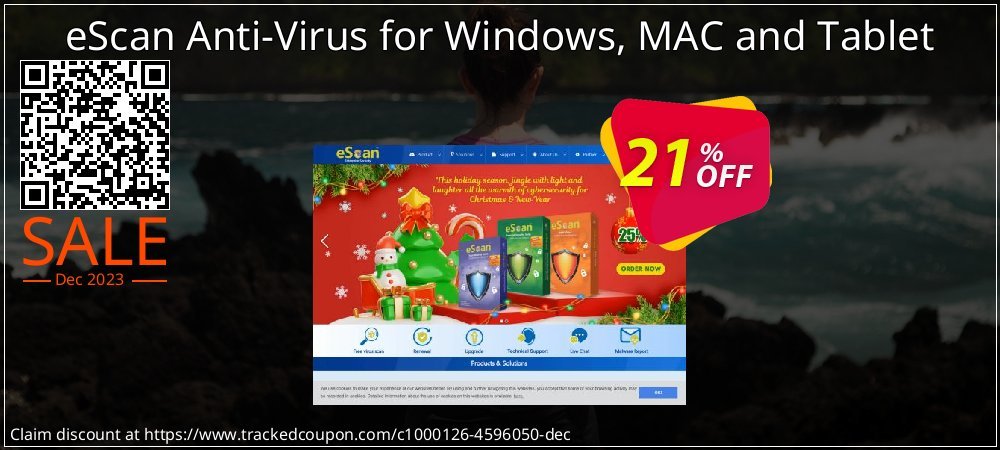 eScan Anti-Virus for Windows, MAC and Tablet coupon on World Backup Day offering discount