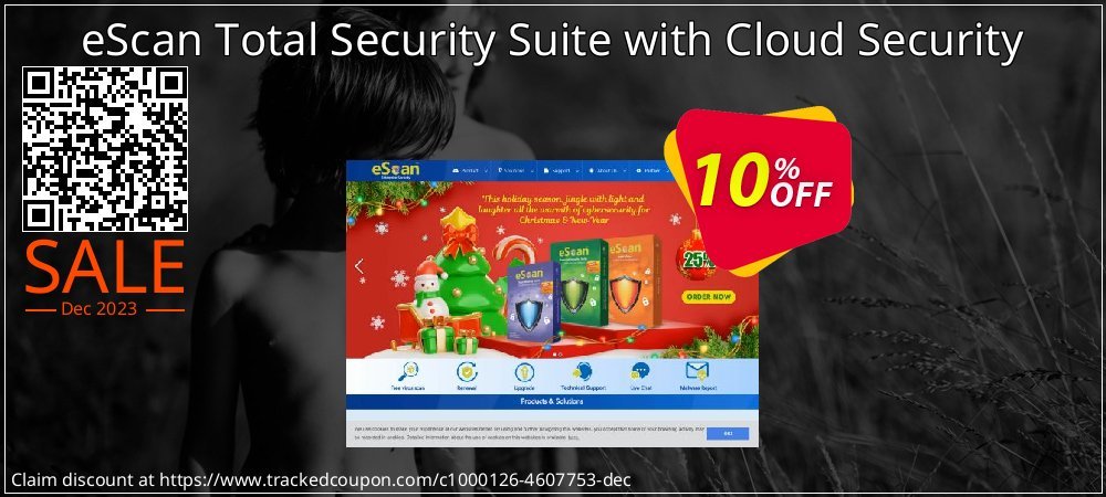 eScan Total Security Suite with Cloud Security coupon on Easter Day promotions