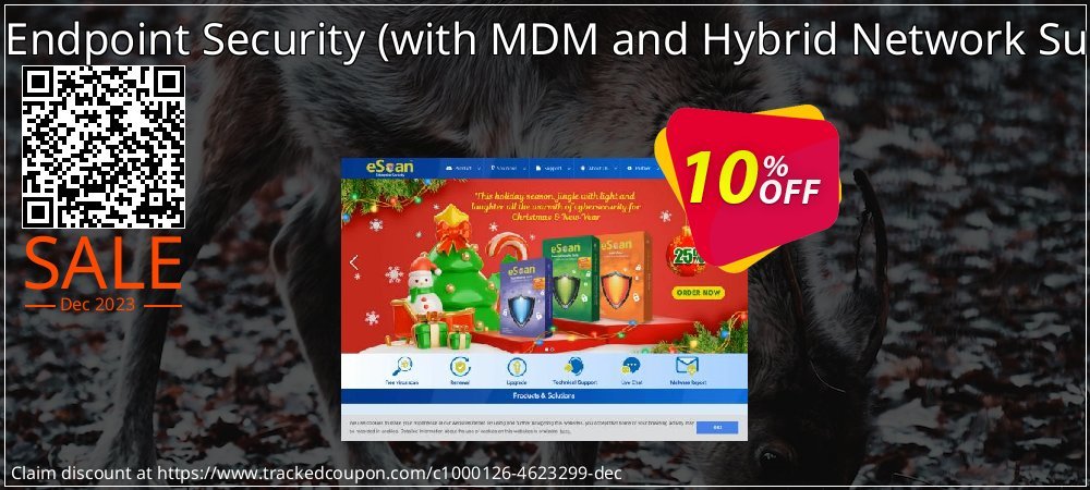 eScan Endpoint Security - with MDM and Hybrid Network Support  coupon on National Smile Day discount
