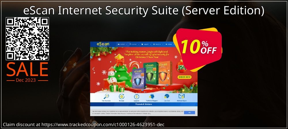 eScan Internet Security Suite - Server Edition  coupon on World Party Day super sale