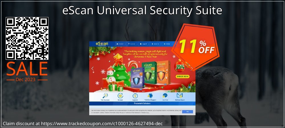eScan Universal Security Suite coupon on April Fools' Day offer