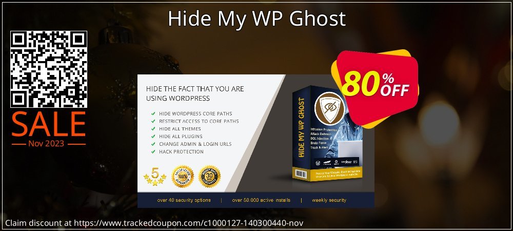 Hide My WP Ghost coupon on National Walking Day offer